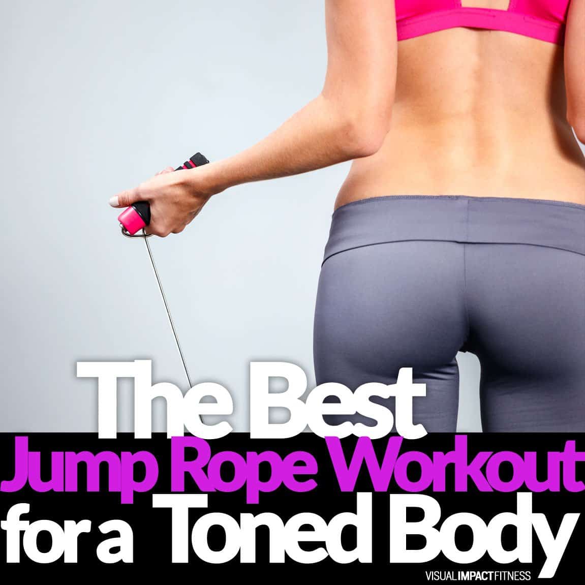A Jump Rope Workout That Burns Belly Fat