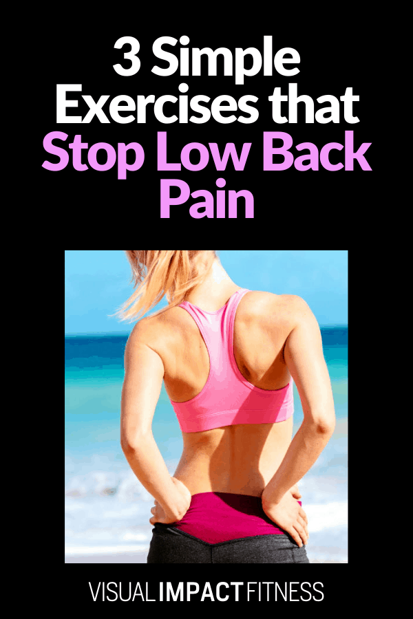 3 Simple Exercises that Stop Low Back Pain